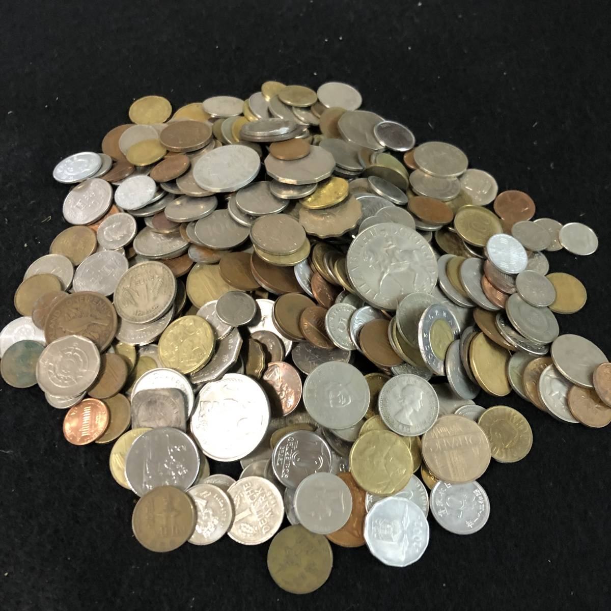 古銭　外貨　まとめ売り約2キロ 2026年最新Yahoo!オークション kgの中古品・新品 -外国コイン -外国