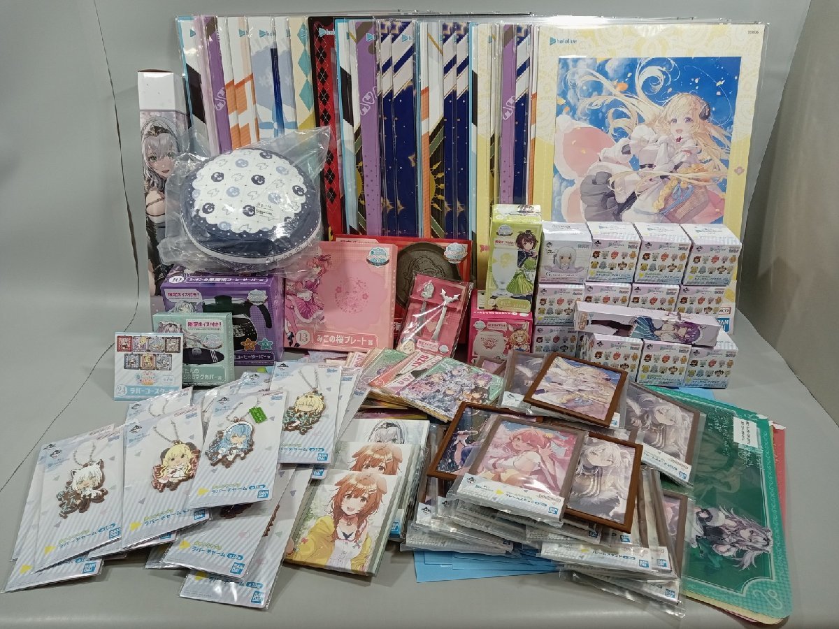 ホロライブ グッズまとめ売り 未検品】 ホロライブ グッズ 約19.2キロ まとめ売り 未開封・開封混在