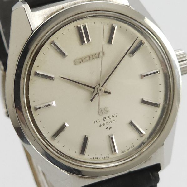 1円 SEIKO グランドセイコー GSハイビート 4520-8000 手巻 動作品 GSメダリオン KN0629T（ZZ 79）