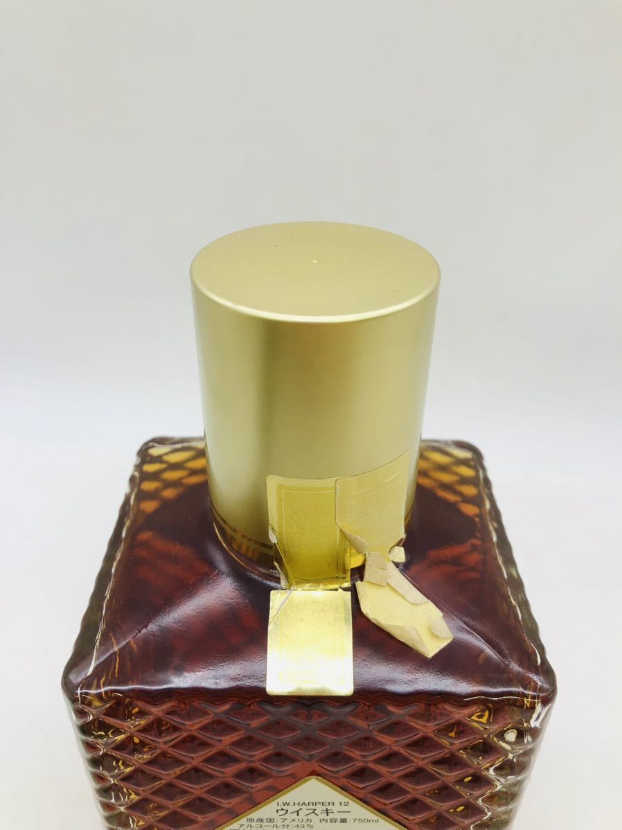 未開栓】I.W.HARPER IWハーパー 12 ケンタッキーストレートバーボン