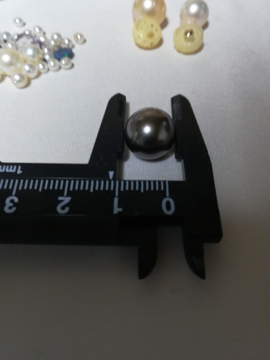 ルースまとめ売り 真珠 アコヤ 黒蝶 宝石 オパール 素材 材料 整理品 パール コレクション ジュエリー ストーン 本真珠_7