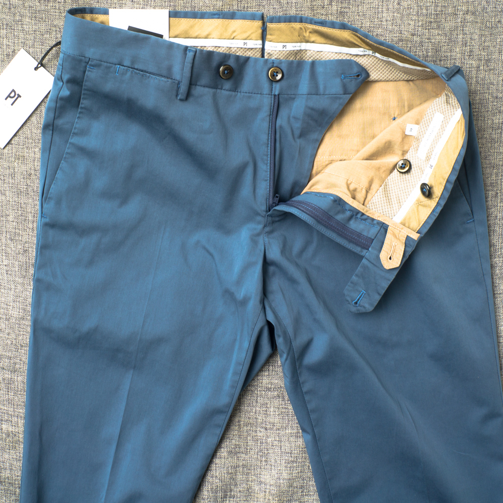 新品☆ PT TORINO シルクチノ ストレッチ パンツ 46 送料込 メンズ