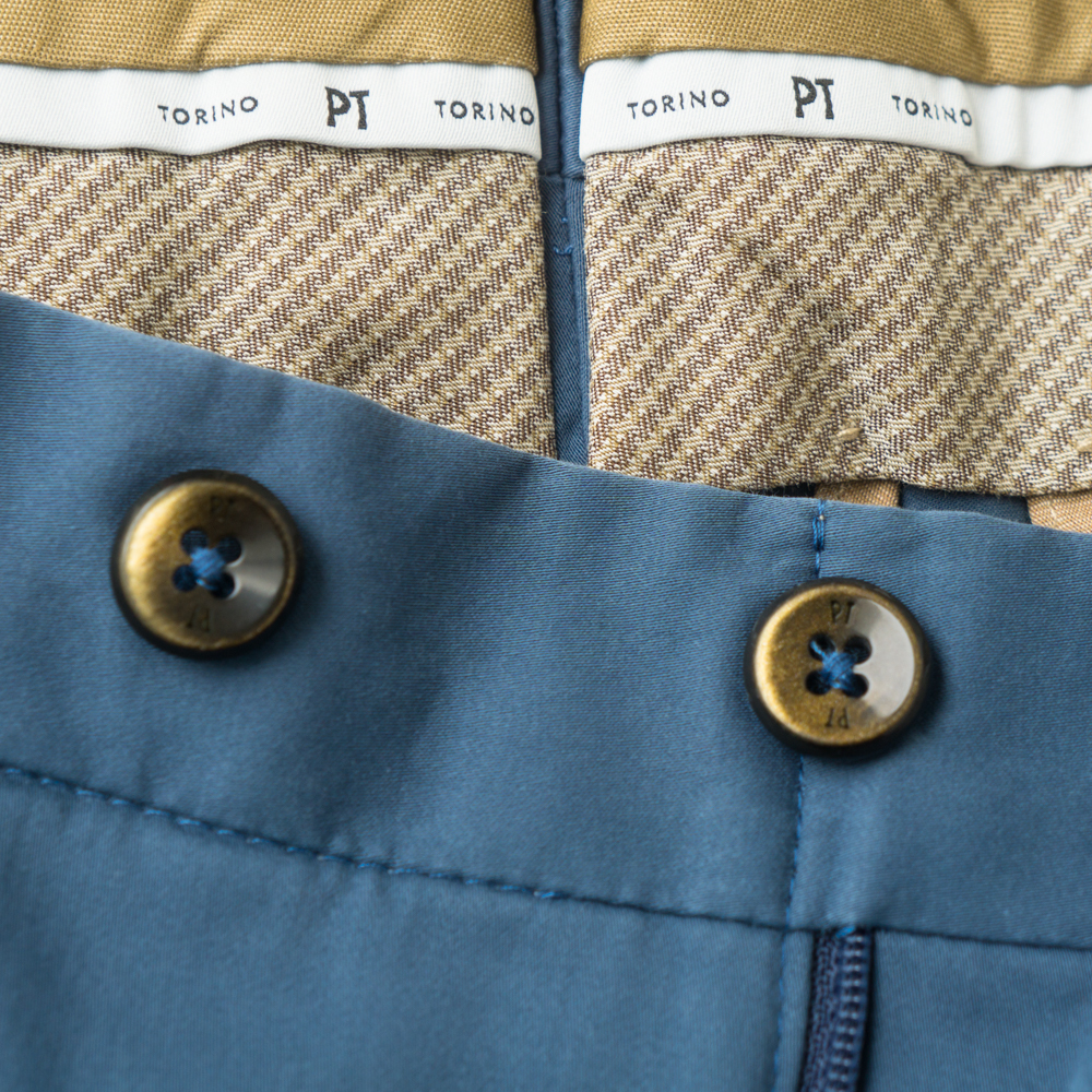 新品☆ PT TORINO シルクチノ ストレッチ パンツ 46 送料込 メンズ