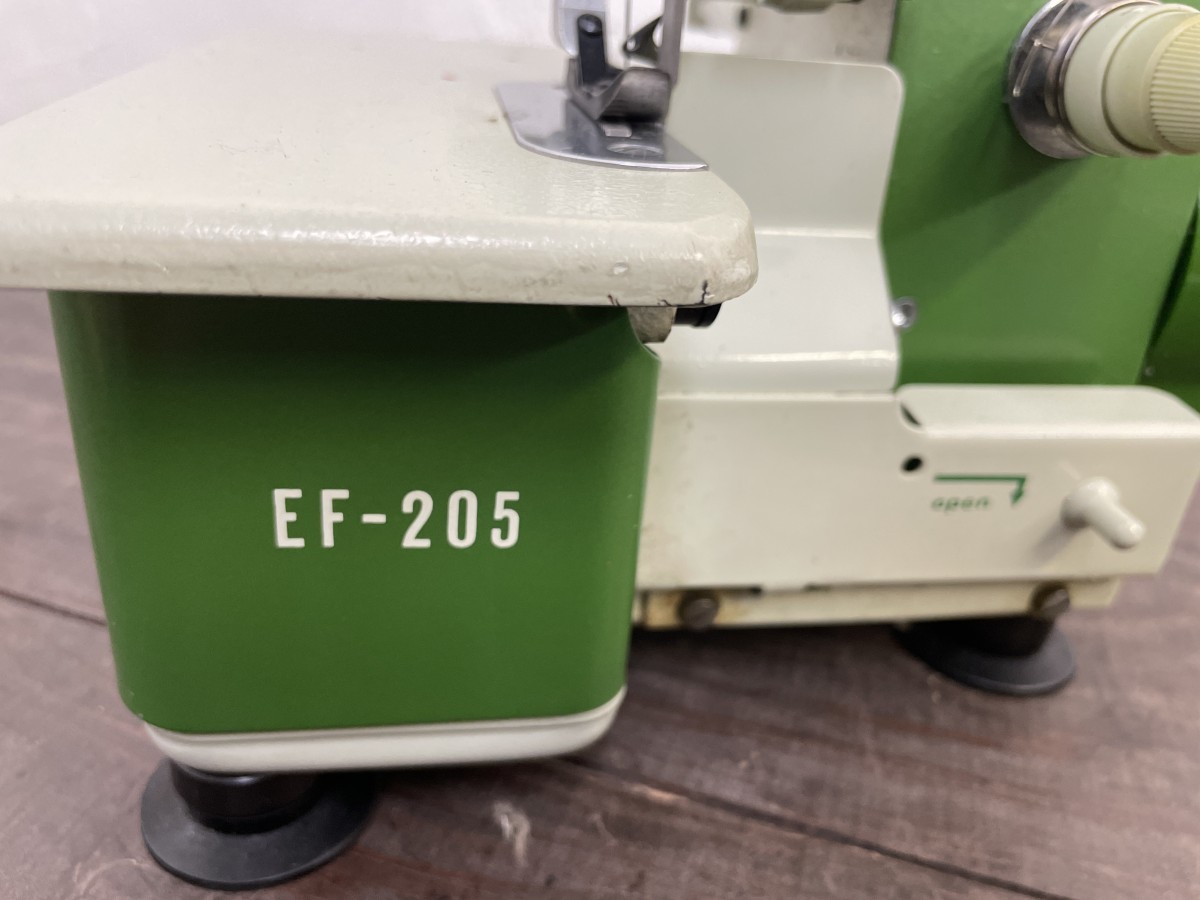 動作確認済み JUKI ジューキ baby lock EF-205 ロック ミシン 家庭用 