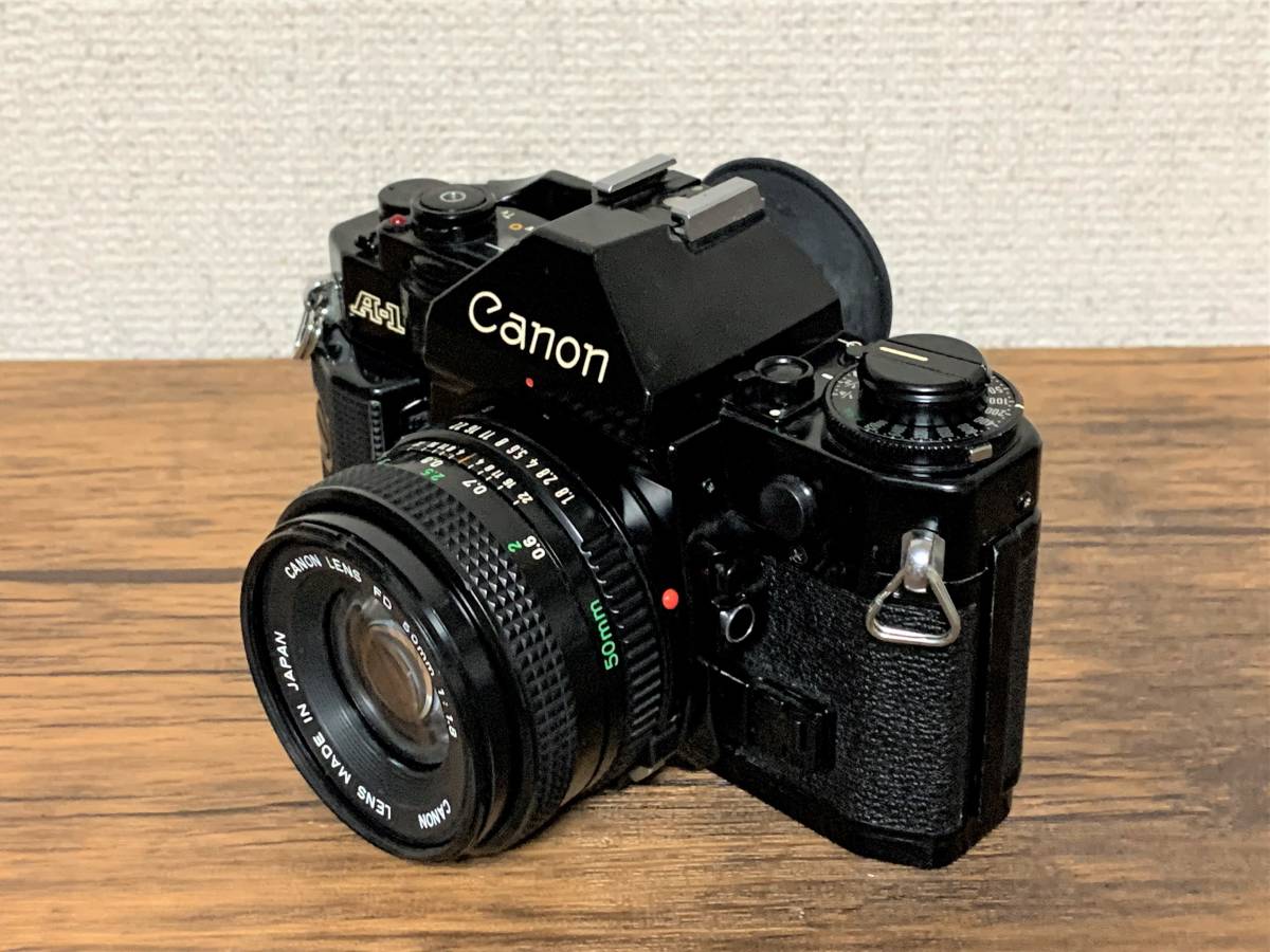 キャノン Canon A-1 高級一眼レフカメラ 鳴き無し シャッター切れ 速度
