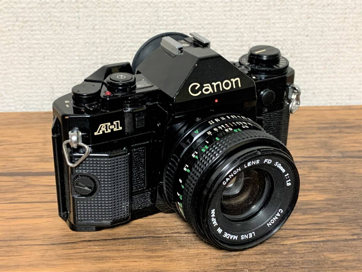 キャノン Canon A-1 高級一眼レフカメラ 鳴き無し シャッター切れ 速度