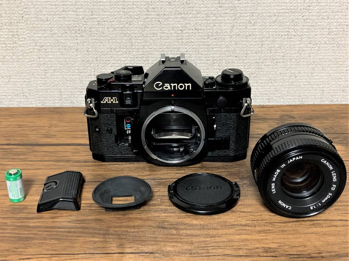 キャノン Canon A-1 高級一眼レフカメラ 鳴き無し シャッター切れ 速度