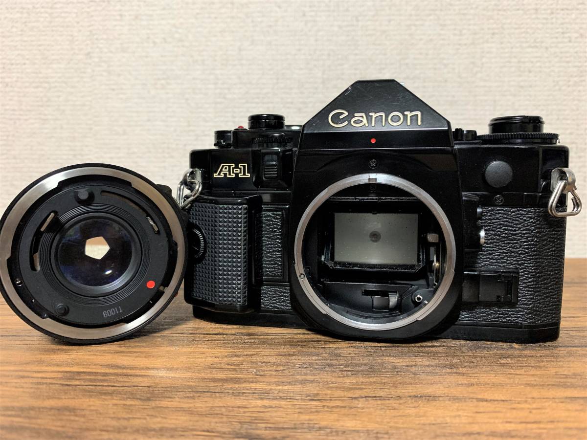 キャノン Canon A-1 高級一眼レフカメラ 鳴き無し シャッター切れ 速度
