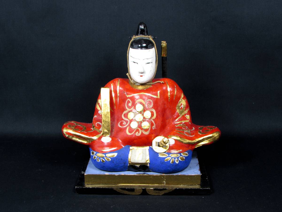 集】 御坊人形 郷土玩具 張り子 天神様 菅原道真 昭和(日本人形)｜売買