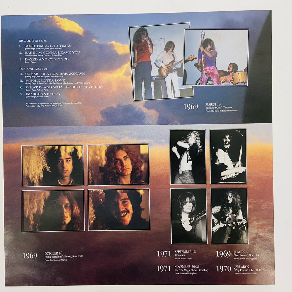 USED】LED ZEPPELIN レッド・ツェッペリン EARLY DAYS THE BEST LED