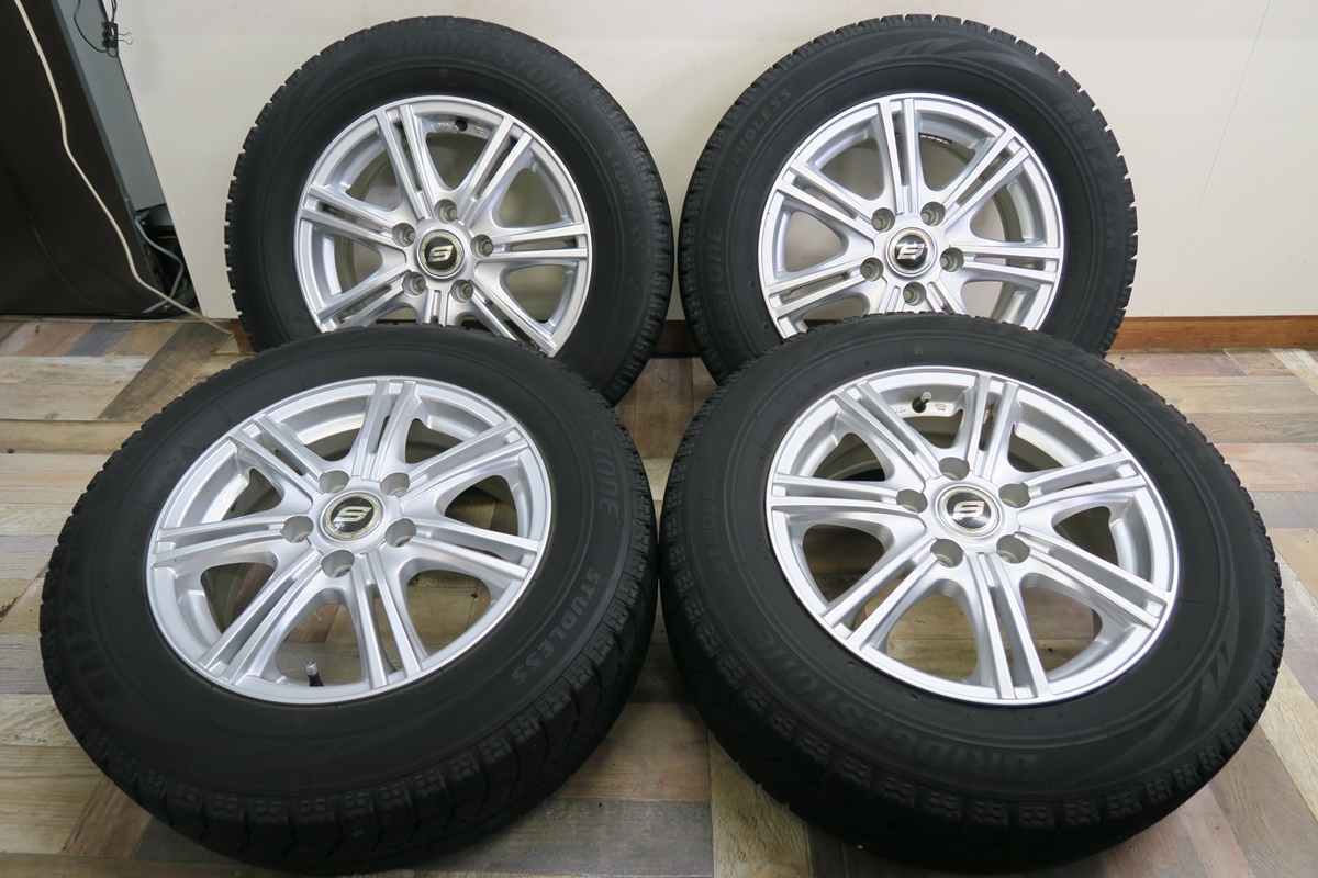 ★STRANGER☆BSブリザックVRX 195/65R15☆6J 45 PCD114.3 5H★