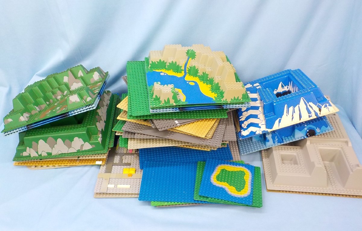 LEGO ジャンク 立体基礎板 ベースプレート まとめて ※欠けているものもあります。