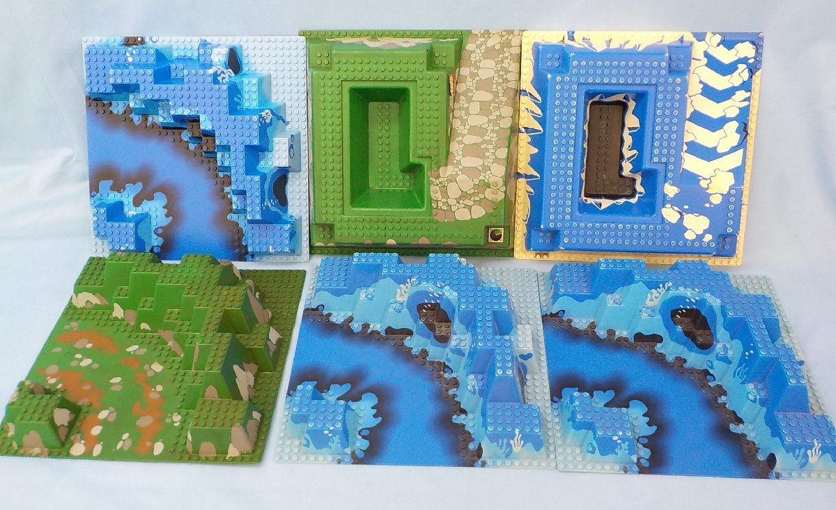 LEGO ジャンク 立体基礎板 ベースプレート まとめて ※欠けているものも