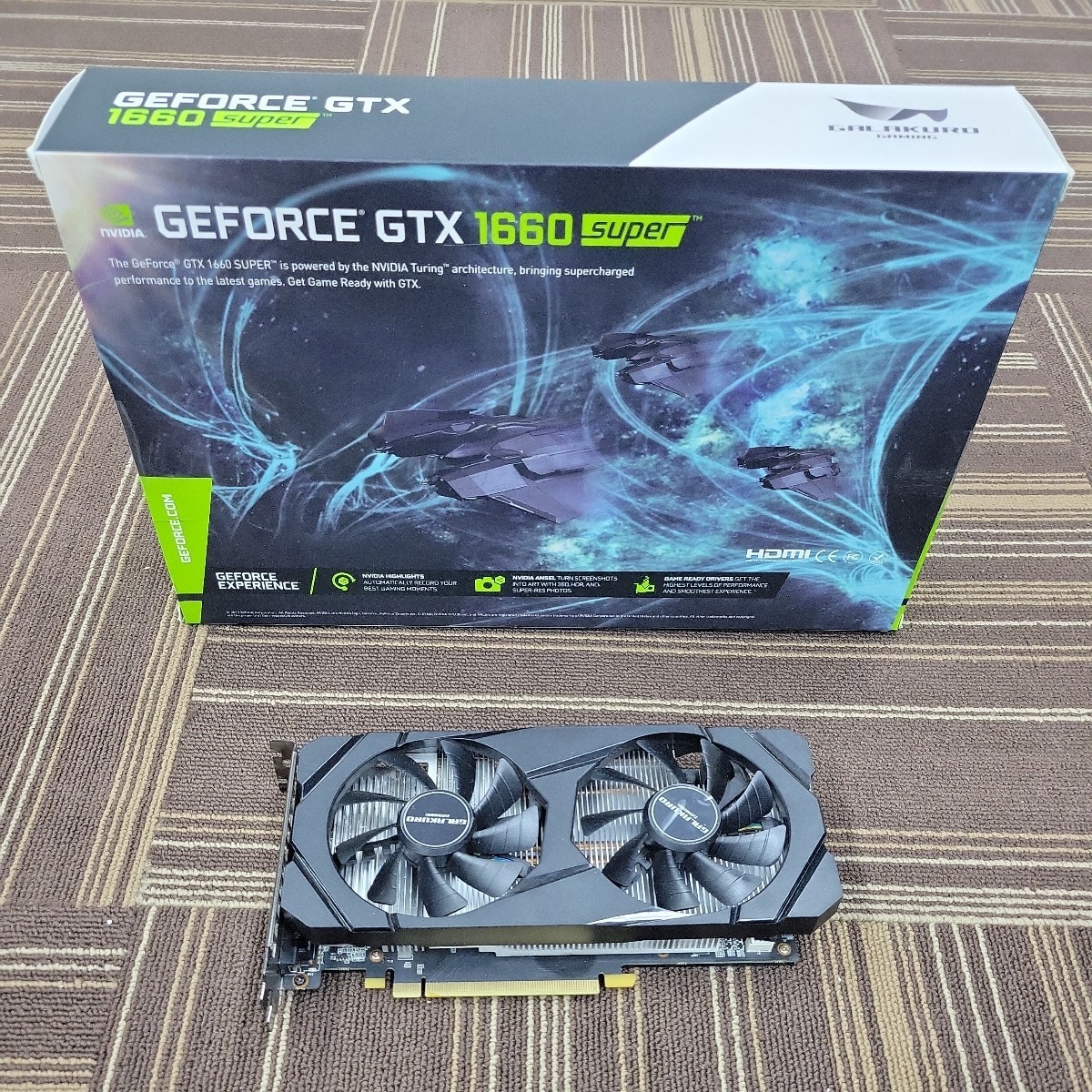 GALAKURO GeForce GAMING RTX NVIDIA GDDR6 | Graphics Warranty 