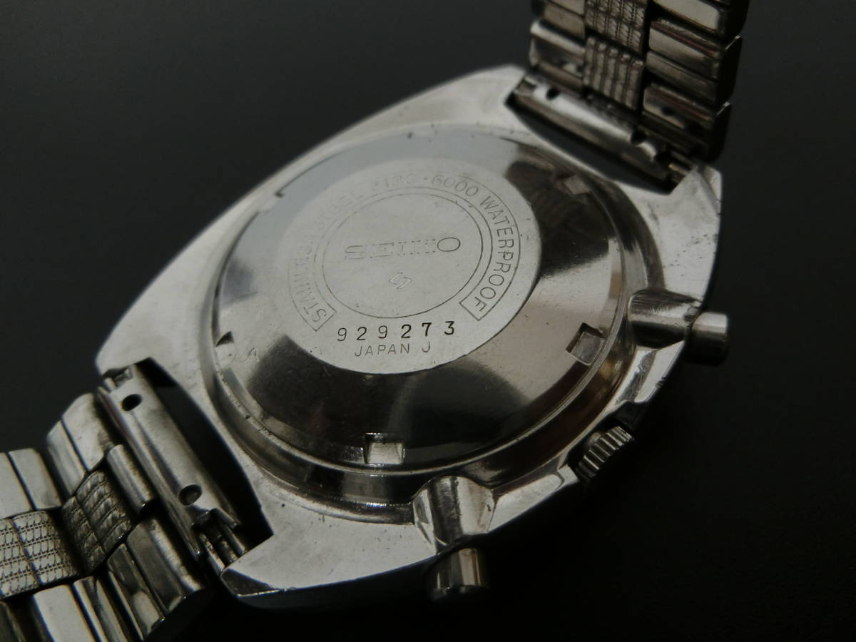稼動品 SEIKO セイコー 5スポーツ スピードタイマー 6139-6000 稼動品 SEIKO セイコー 5スポーツ スピードタイマー 6139-6000