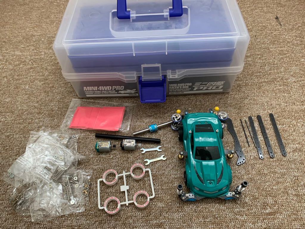ミニ四駆 引退 部品取り TAMIYA - ミニ四駆 複数台セット モーター 