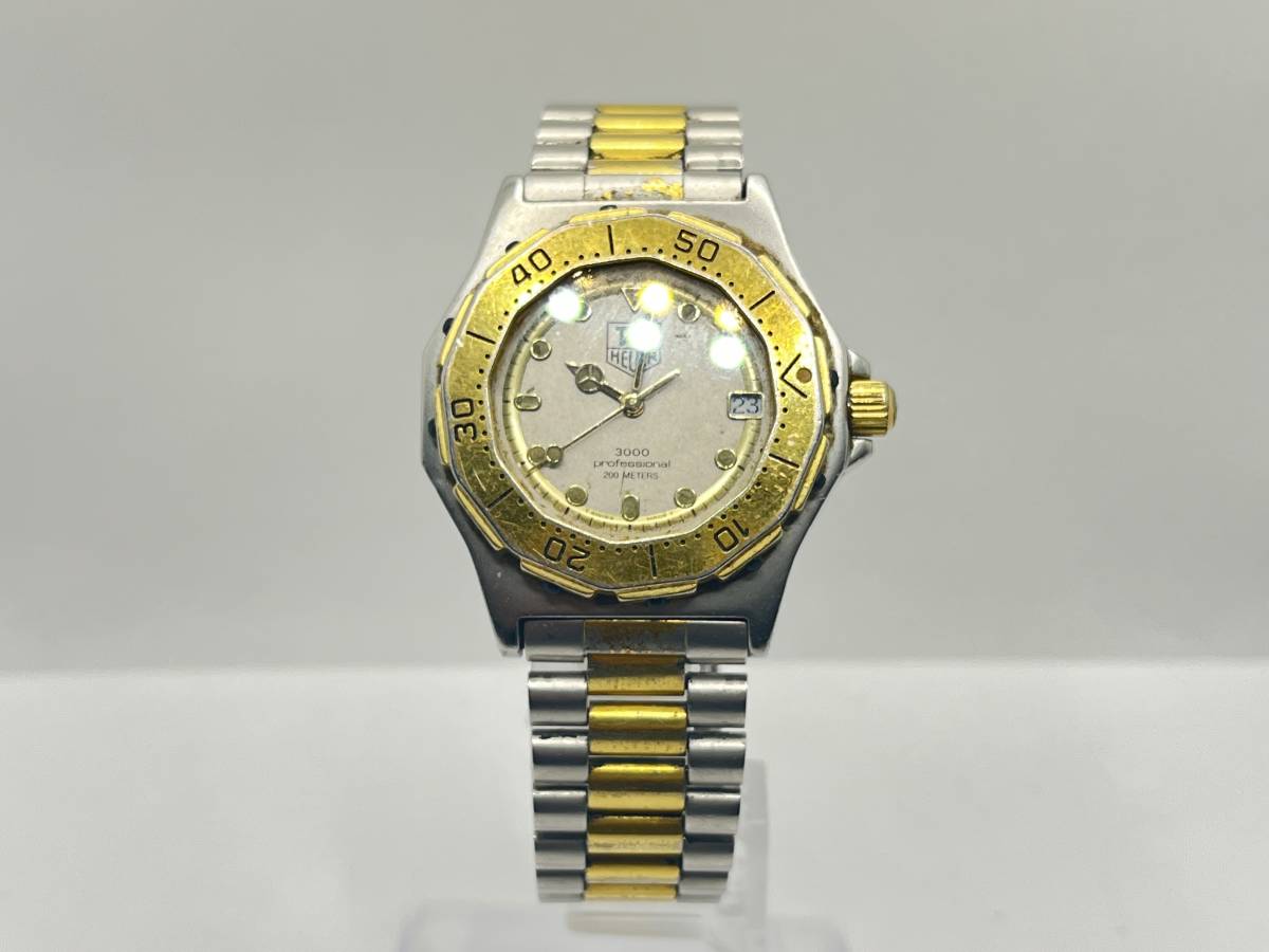 動作未確認】タグホイヤー QZ 934.213 3000シリーズ  