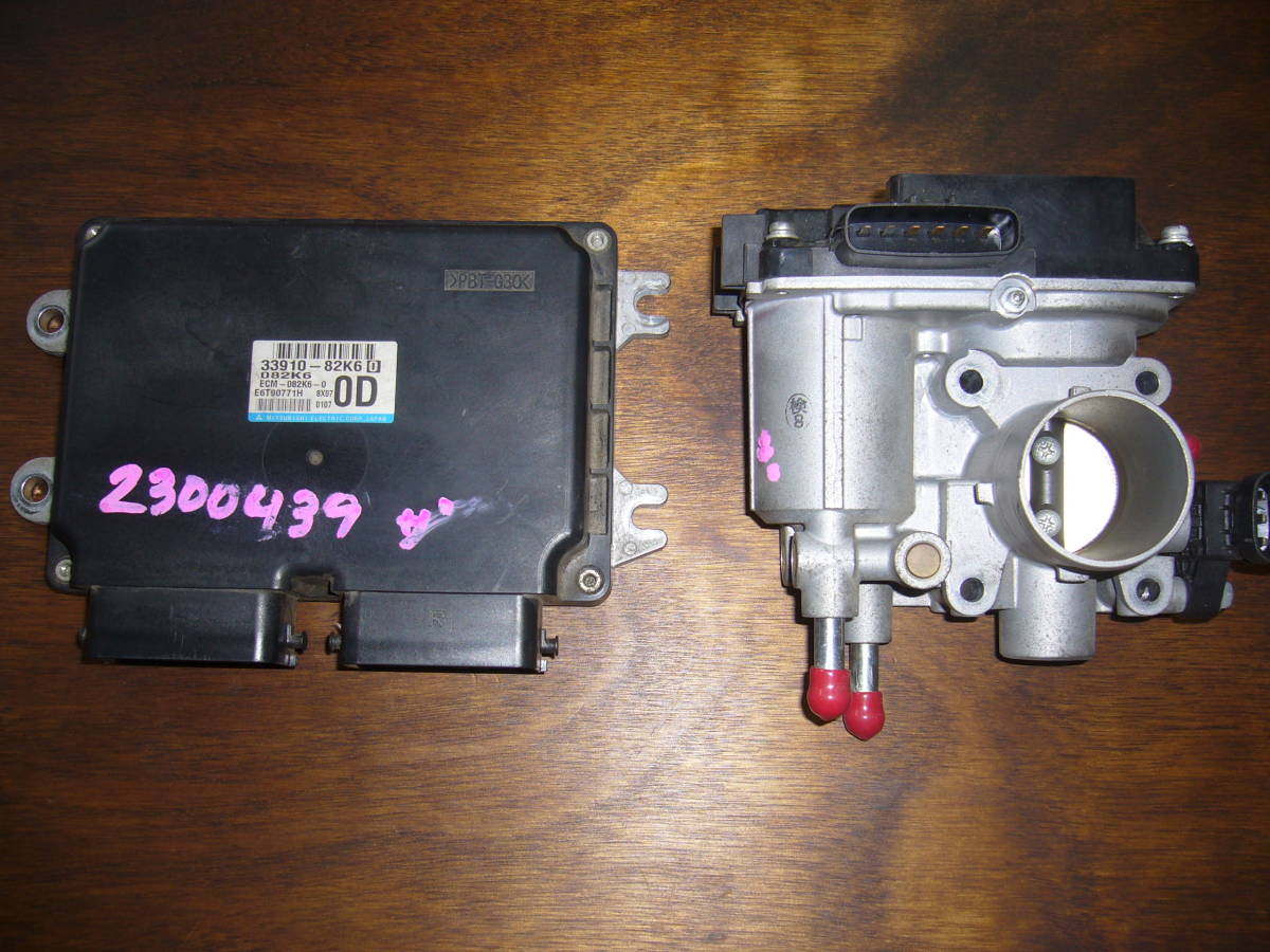 ワゴンR MH23S スロットルボディー＋CPU