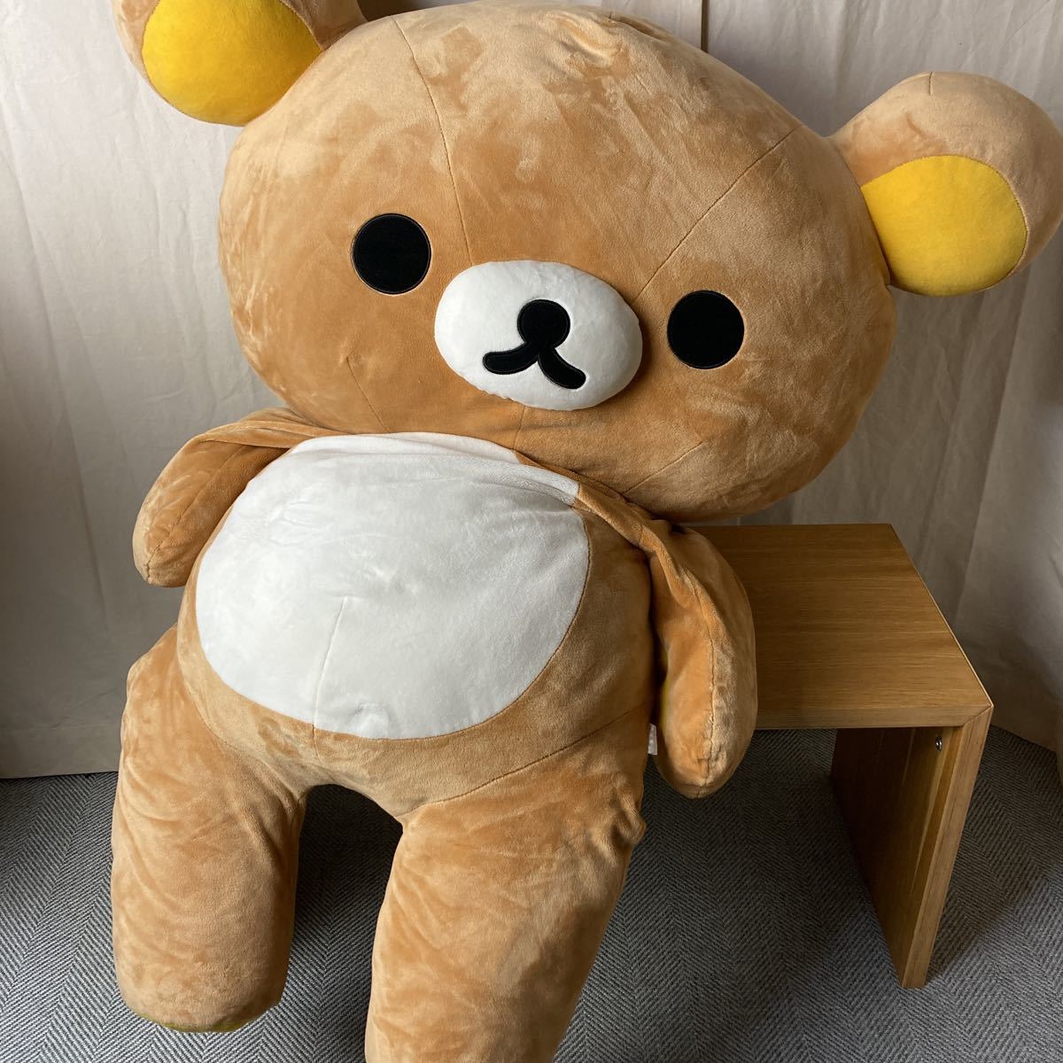 送料無料】san-x くったりぬいぐるみ/リラックマ 特大ぬいぐるみ/全長