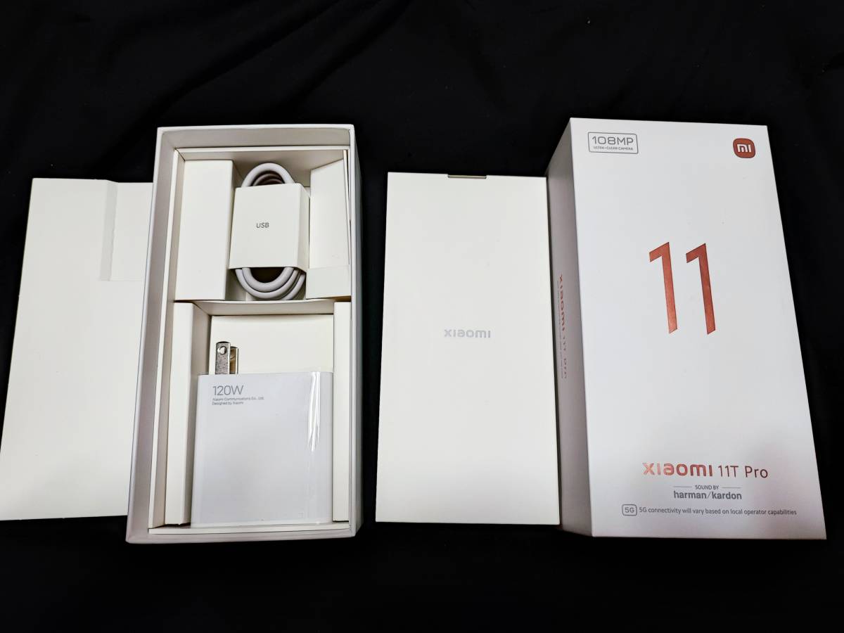 バッテリー交換済み☆送料無料】SIMフリー国内技適 Xiaomi 11T Pro 8GB  