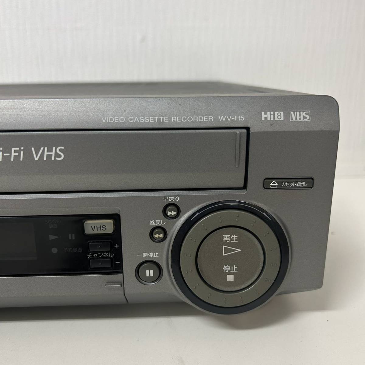 SONY HI8 VHSビデオデッキ WV-H5｜ビデオデッキ