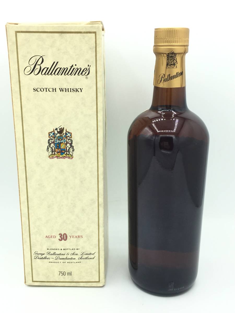 大黒屋☆古酒☆【未開栓】Ballantine's AGED 30 YEARS VERY OLD