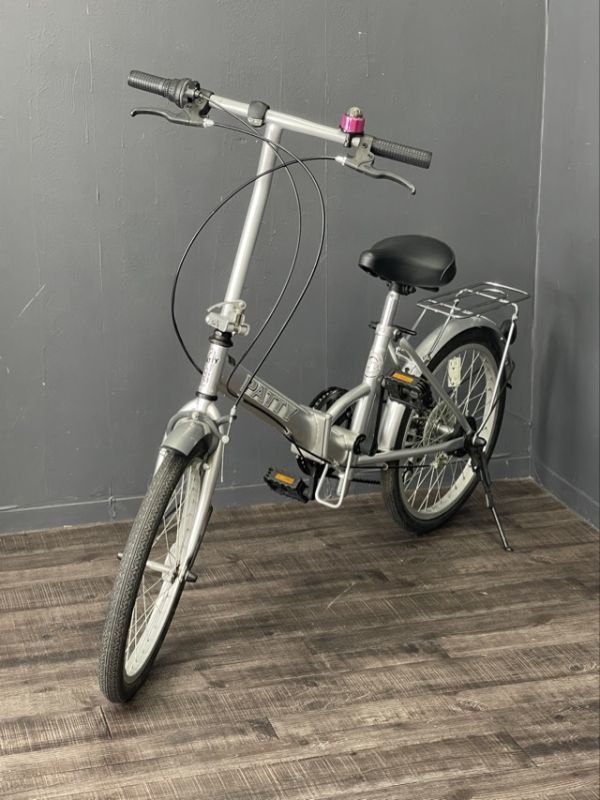 折り畳み自転車 【中古】 PATTY 20インチ SHIMANO シマノ ギア6段