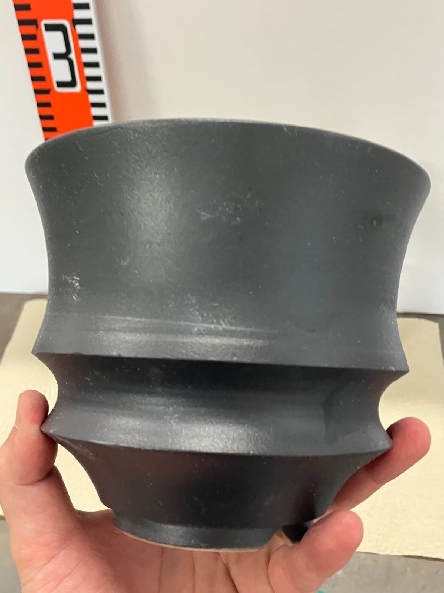 キ2756 「新品鉢」 植木鉢 陶器鉢　大【塊根植物・多肉植物・コーデックス向け・グラキリスなどに最適・鉢底穴アリ】