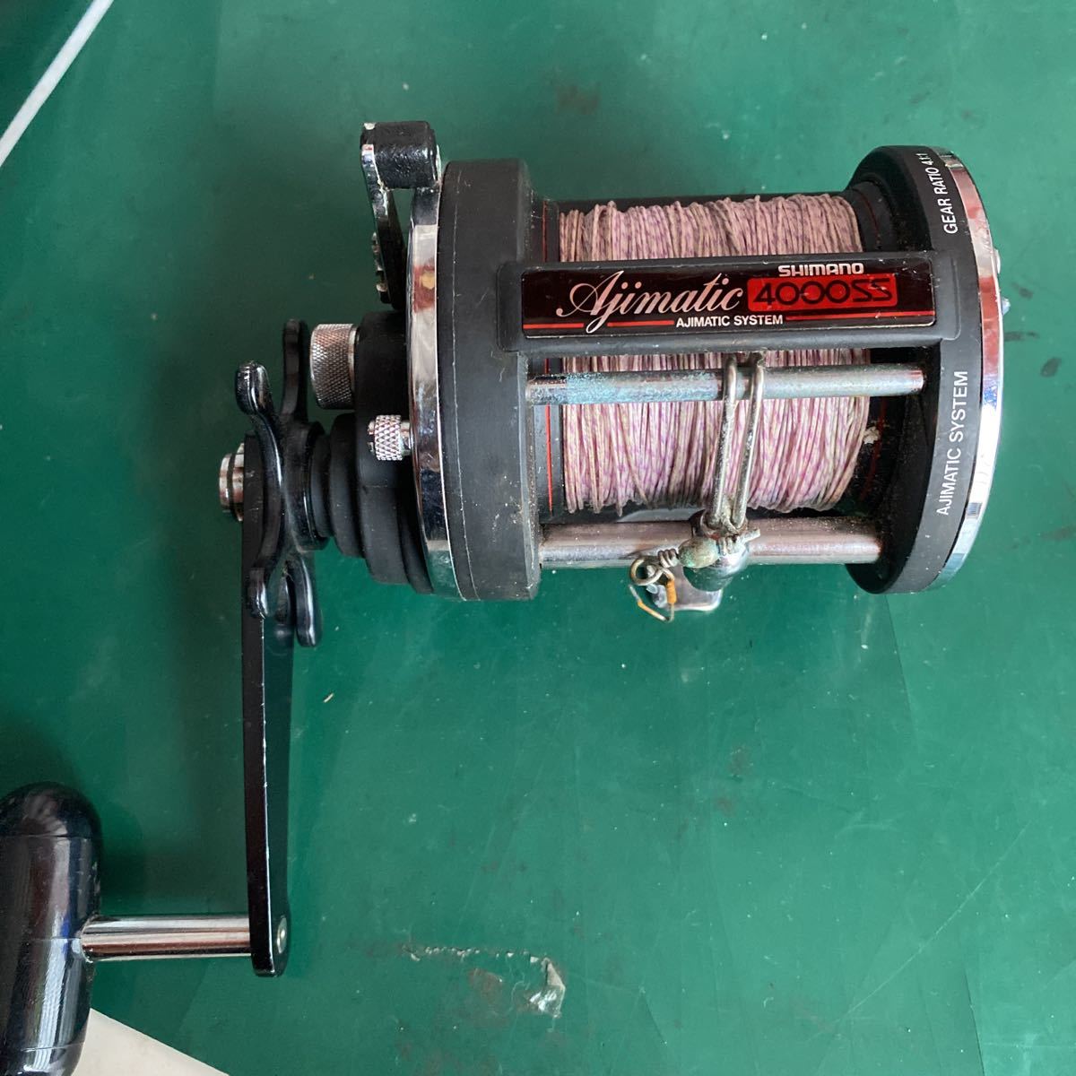 SHIMANO シマノ Ajimatic アジマチック 4000SS SHIMANO AJIMATIC 4000SS シマノ アジマチック 船用 手動 動作未確認