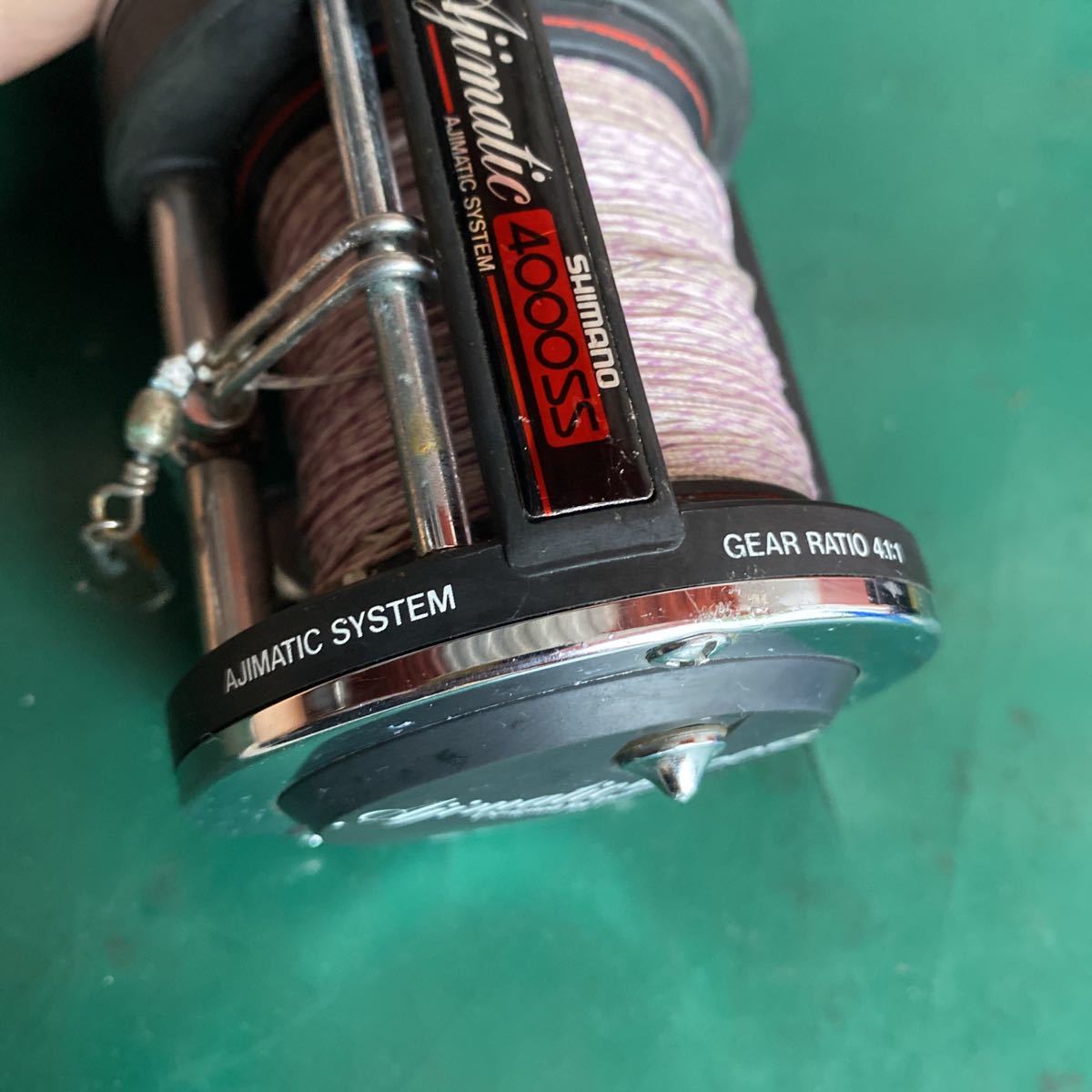 SHIMANO AJIMATIC 4000SS シマノ アジマチック 船用 手動 動作未確認