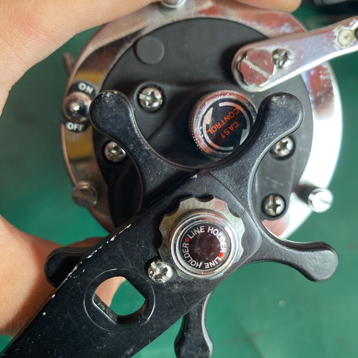 SHIMANO AJIMATIC 4000SS シマノ アジマチック 船用 手動 動作未確認