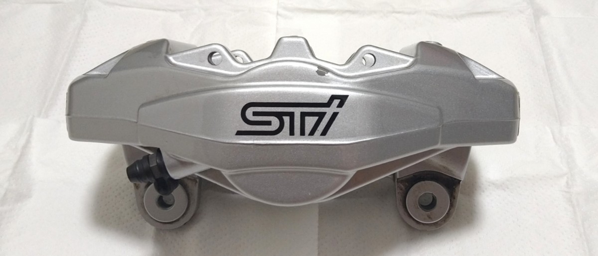 WRX STI EJ20 ファイナルエディション 左後 キャリパー VAB ブレンボ Brembo シルバー GRB GDB 流用 26692VA050