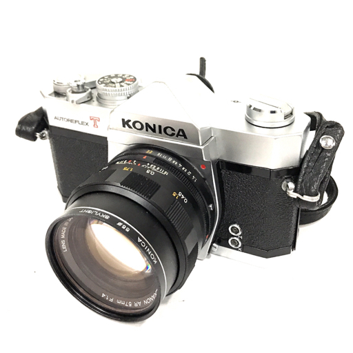 1円 KONICA AUTOREX T HEXANON AR 57mm F1.4 一眼レフ フィルムカメラ