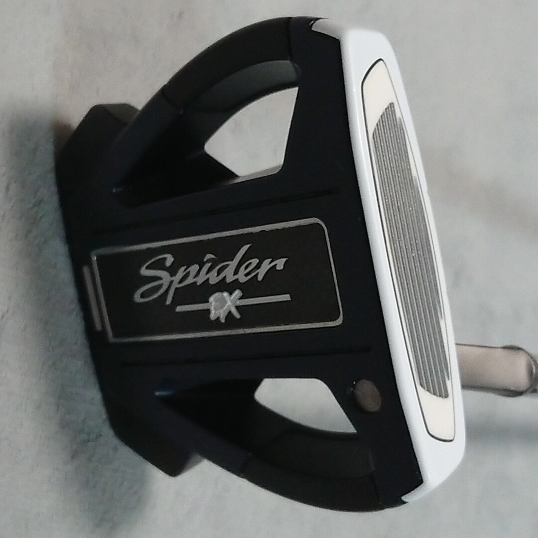 【低価，高品質】 taylor made テーラーメイド スパイダー Spider EX ネイビー ホワイト スモールスラント34インチ ヘッドカバー付き(テーラーメイド)｜売買されたオークション情報、yahooの商品情報をアーカイブ公 男性右きき用