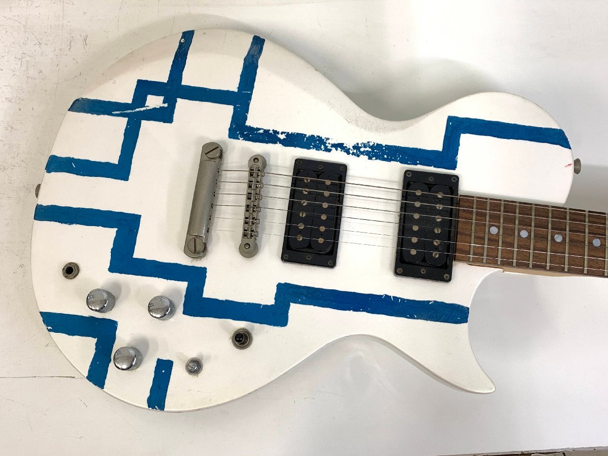 Burny LS-38 エレキギター GOTOHペグ 白 ホワイト バーニー ※引取り可 