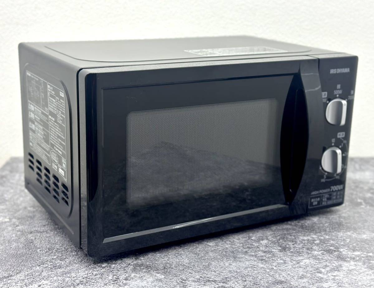 未使用/2022年製■IRIS OHYAMA アイリス オーヤマ PMB-T176-6-B 電子レンジ 60Hz専用 ■兵庫県姫路市から e2 23-25