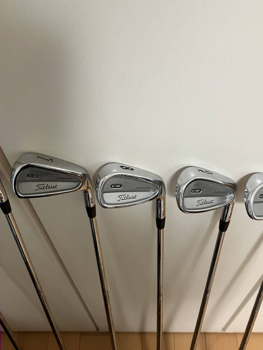 Titleist CB 710 4〜PW 7本 ダイナミックゴールド スチールシャフト
