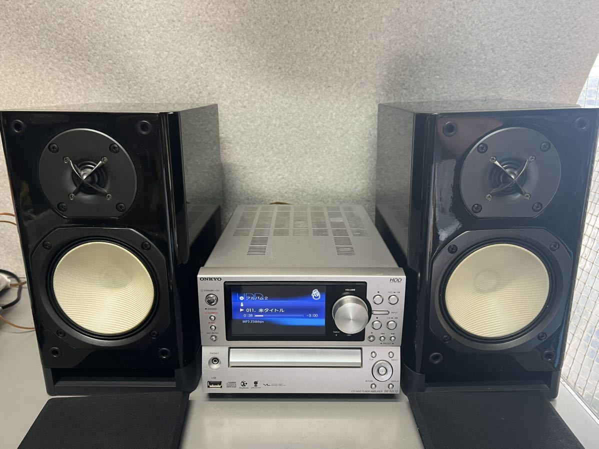 ONKYO オンキョー BR-NX10 / D-X10 HDD/CDミニコンポ（現状品） 2026年
