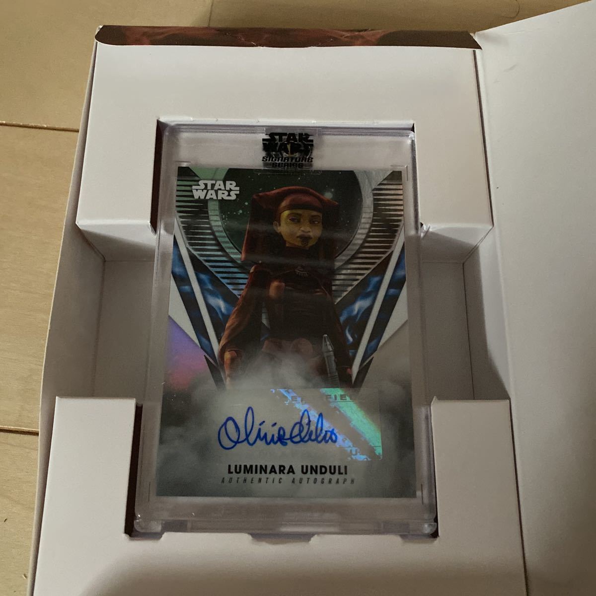 直筆サインカード topps STAR WARS SIGNATURE 2023 ジェダイ