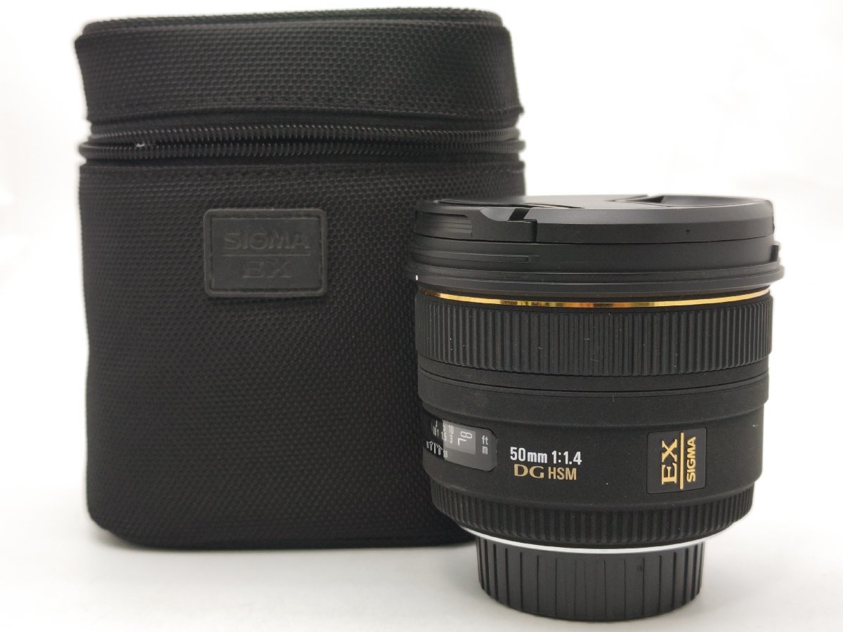 SIGMA EX 50mm F1.4 DG HSM ニコン用 ケース付 シグマ DG HSM 50mm Sam