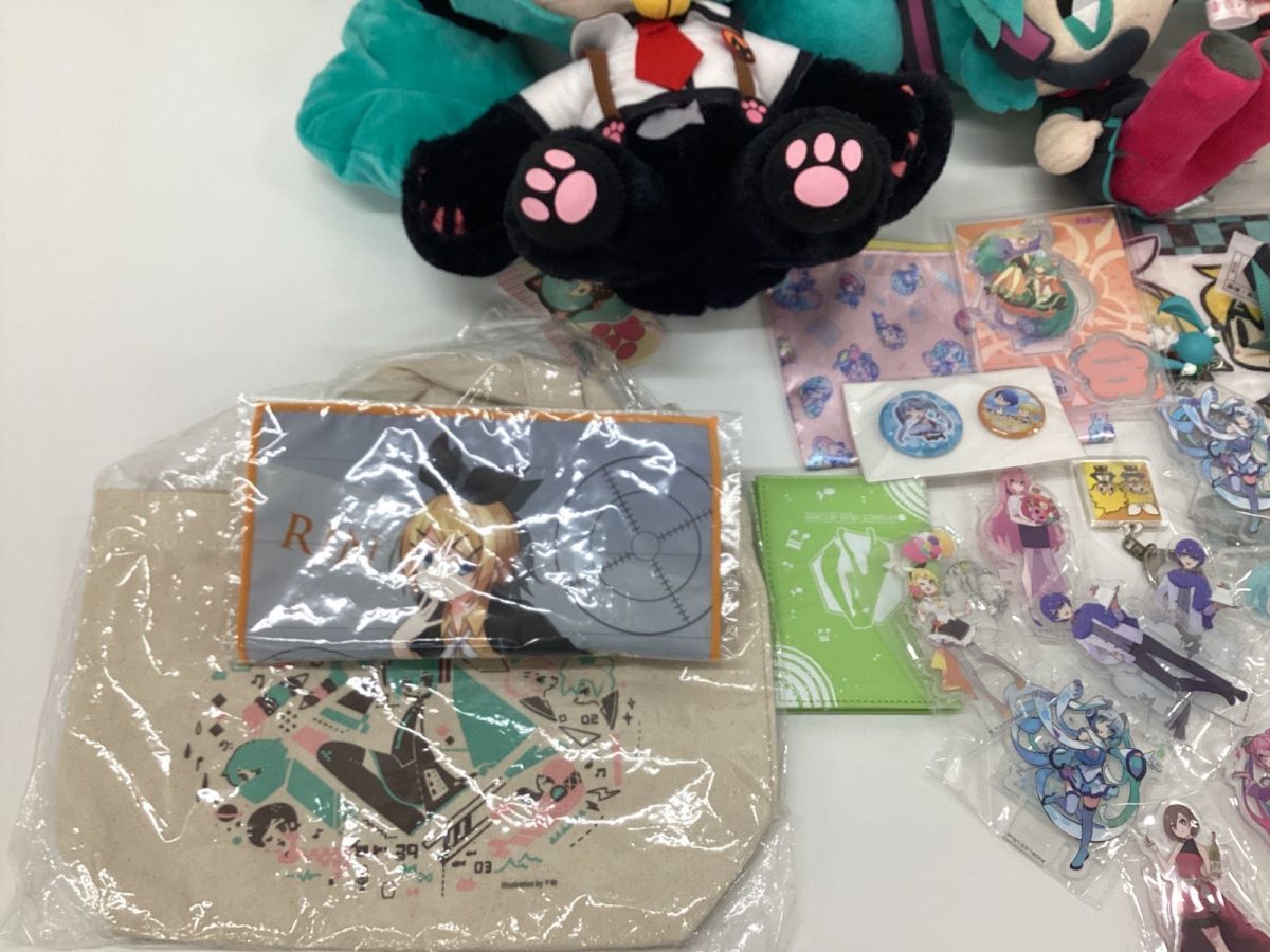 同梱不可/現状】 バーチャル・シンガー 初音ミク グッズ まとめ売り 缶 