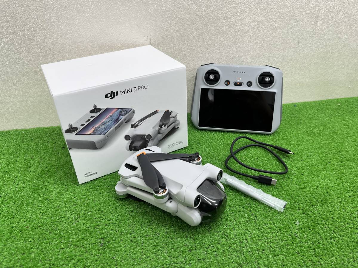 ジャンク品 ドローン DJI Mini 3 Pro Model：MT3M3VD 【元箱あり 