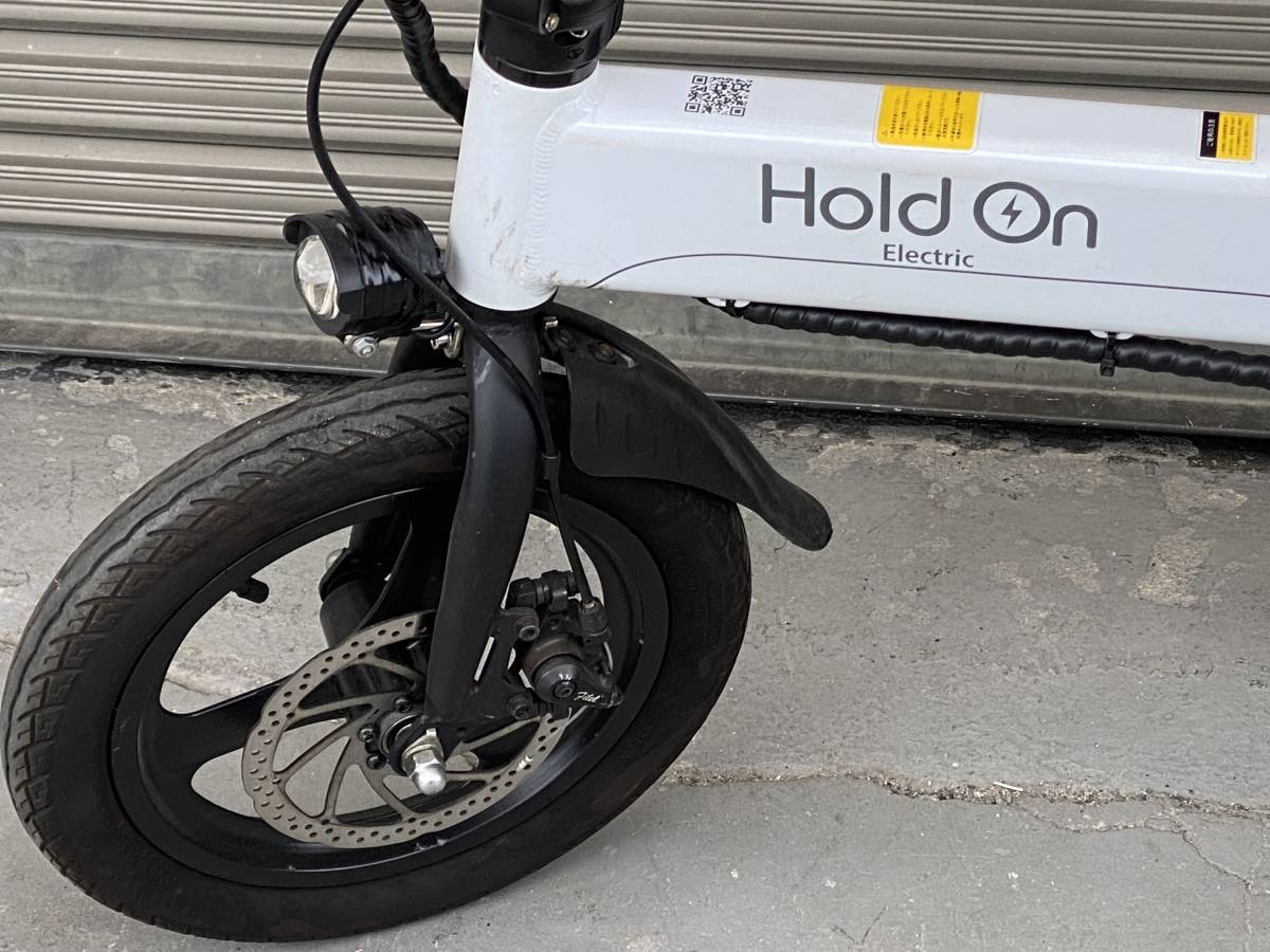 程度良 クリア電子 Hold ON Q1 電動アシスト自転車 e-BIKE 電動自転車 