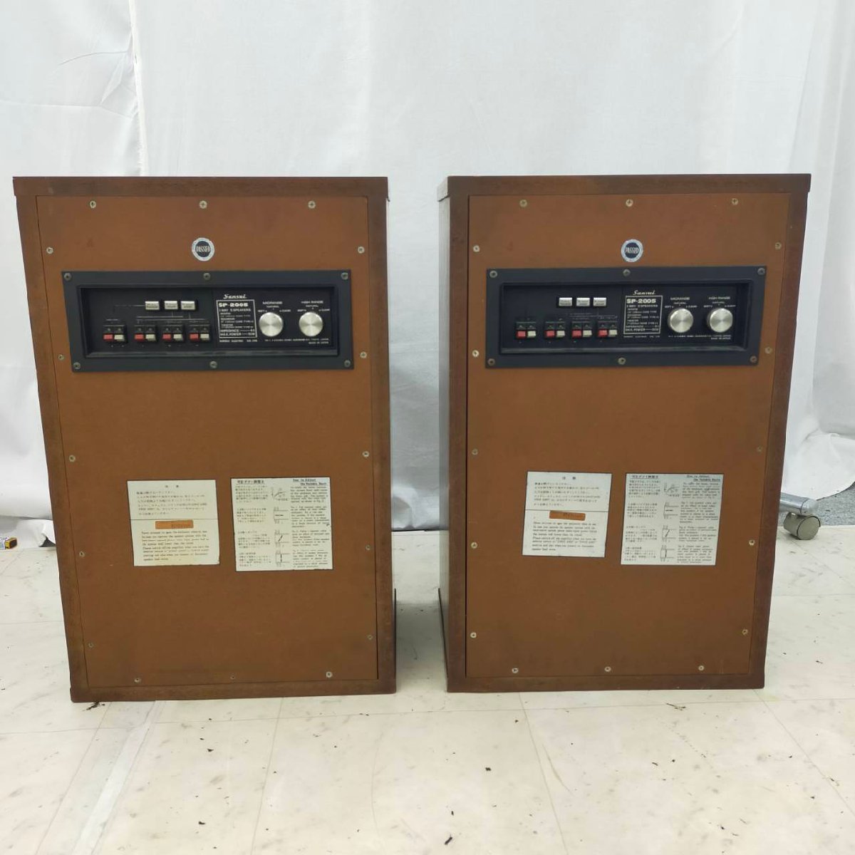 SP-2005 SANSUI ペア スピーカー サンスイ - the Yahoo!オークション