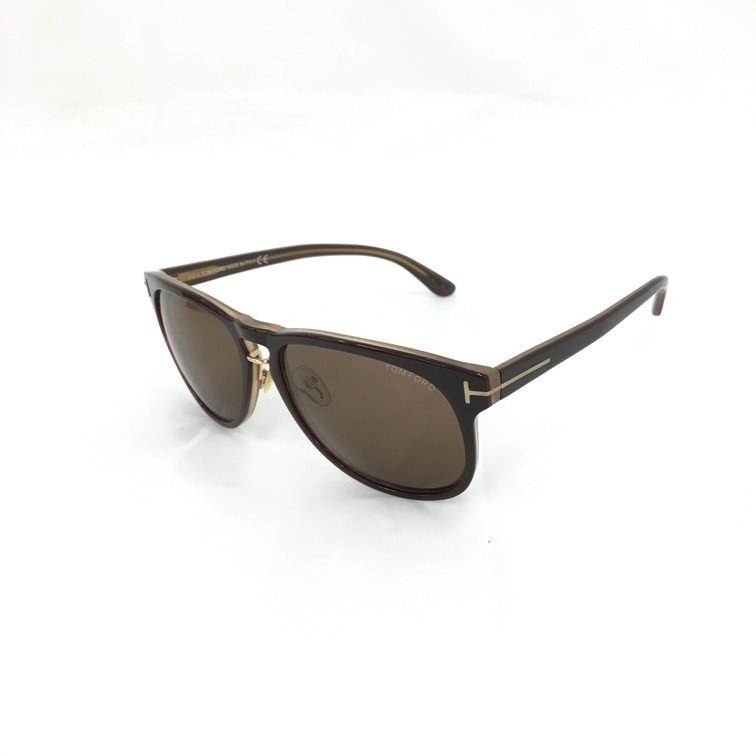 BFBC3083】TOM FORD トムフォード サングラス ブラウン ケース付き