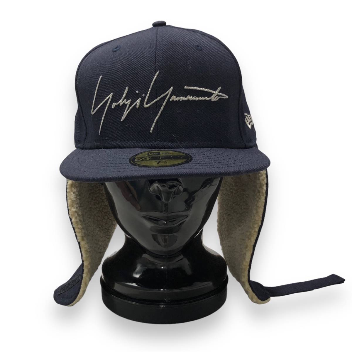 Yohji Yamamoto × New Era フライトキャップ キャップ 7 2/1 59.6cm 
