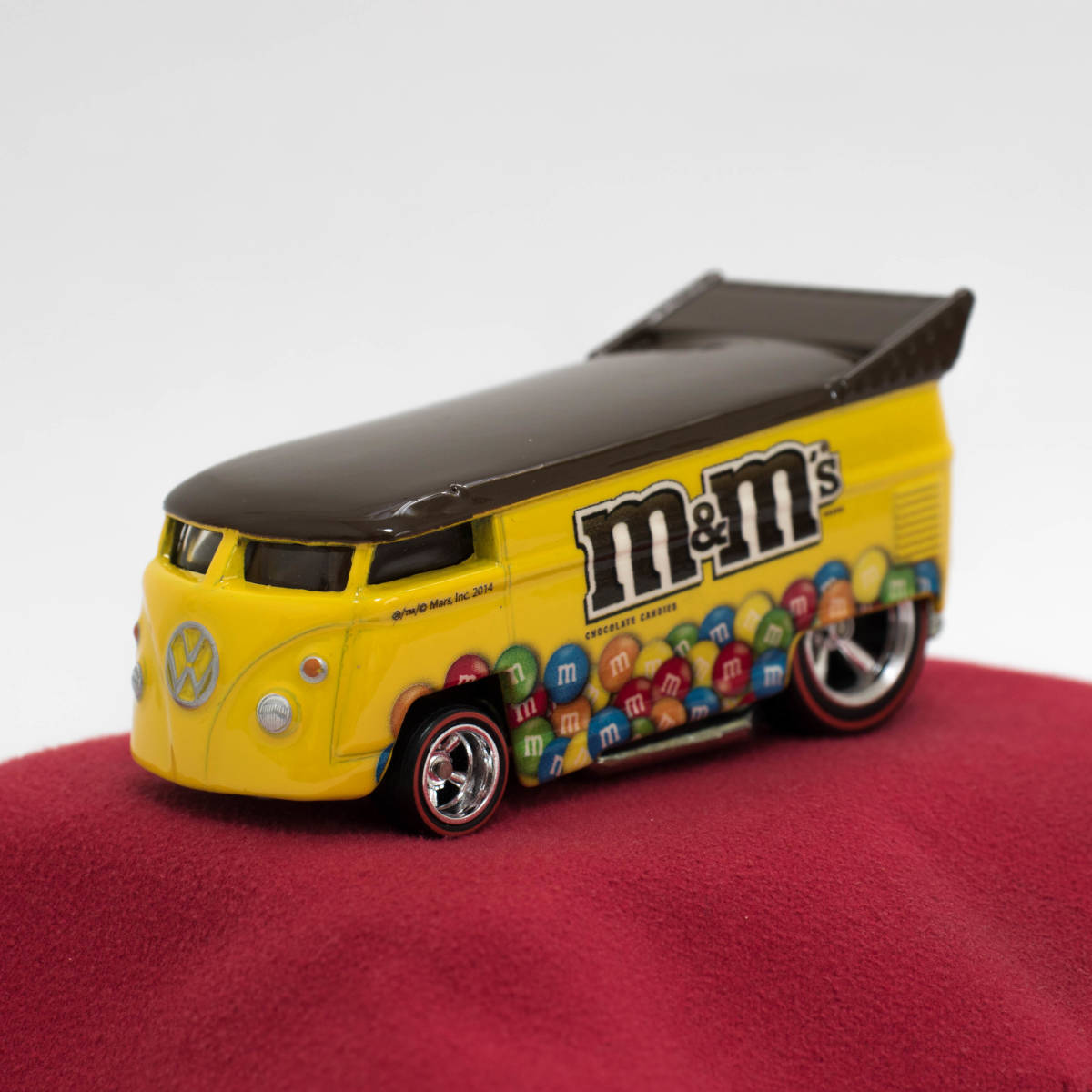 ホットウィール　ポップカルチャー　m&m's　VW ドラッグバス ホットウィール ポップカルチャー m&m's VW ドラッグバス ホット