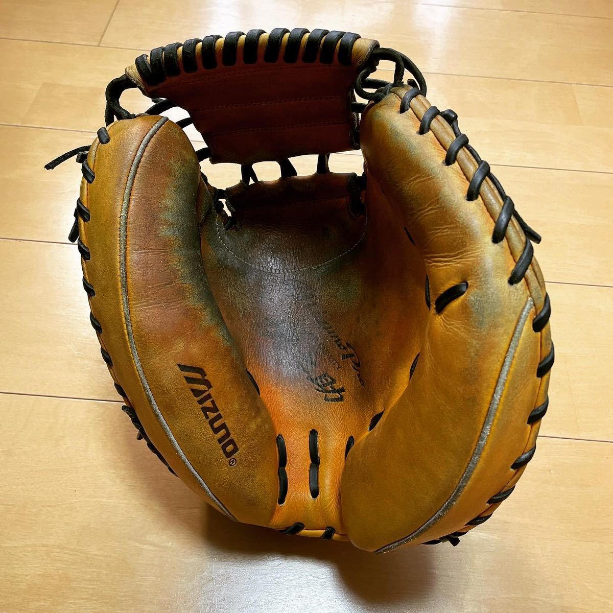 ミズノプロ 阿部慎之助 支給品 実使用 キャッチャーミット(記念