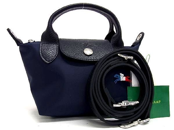 1円 □極美品□ LONGCHAMP ロンシャン ルプリアージュ トレ パリ 