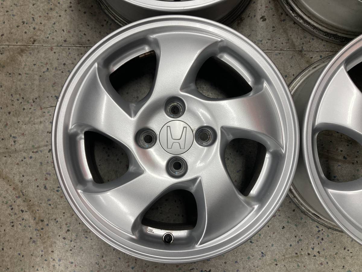 希少 ホンダ純正 EK4 シビック SiR 環状 旧車 JDM 15インチ 6.0J +45 